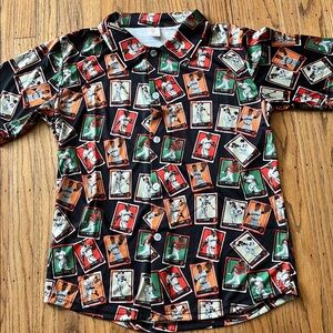 Giants Graphic Baseball Card Shirt